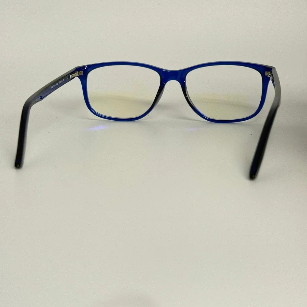 Nike‎ 5019 402 Blue Rectangular Eyeglasses Frames 50-15-135 Just Do It Eyewear